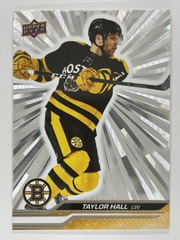 2023-24 Upper Deck Series 1 Taylor Hall #16 Outburst Silver Bruins